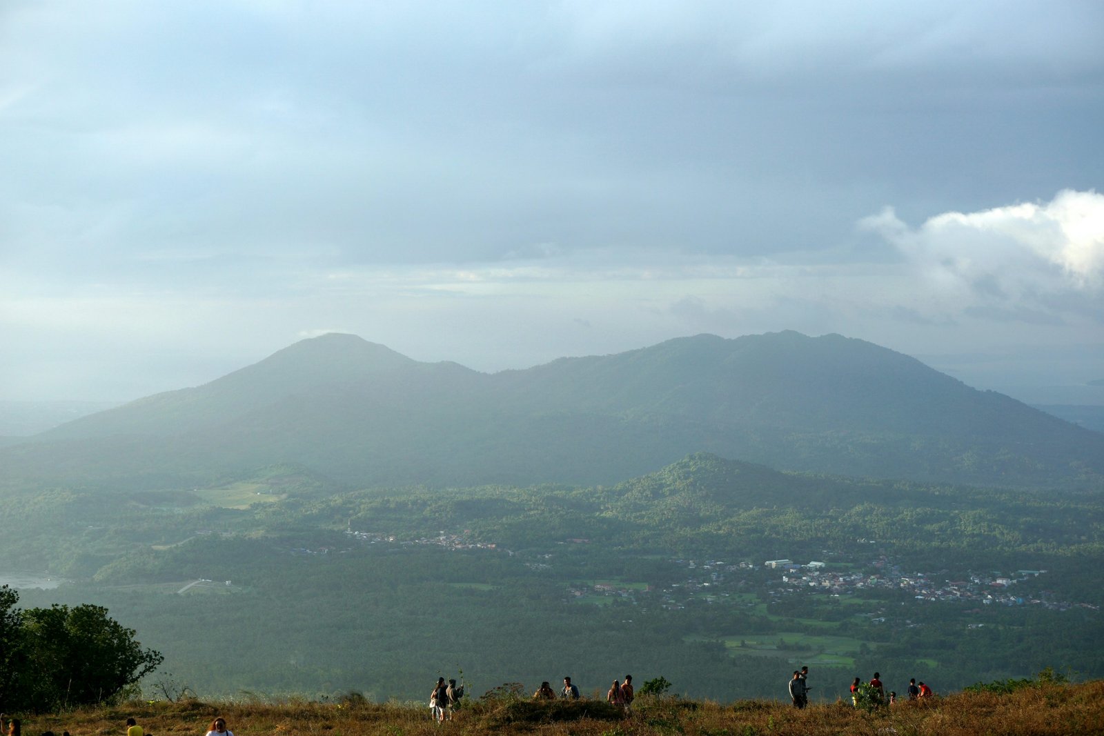 Green hills and landscape in Nagcarlan, Laguna